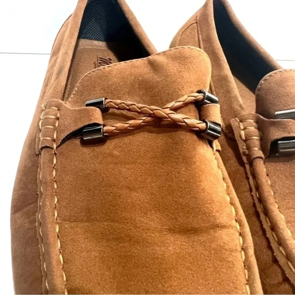 Marutti Mens Driving Shoes in Tan Size 45 EU - Picture 6 of 10